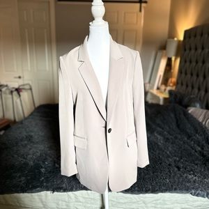 H&M Light Gray Blazer Size S NWOT